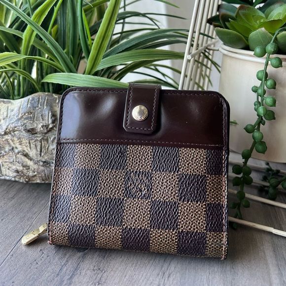 Louis Vuitton Handbags - LOUIS VUITTON Compact Zip Bifold Wallet Damier